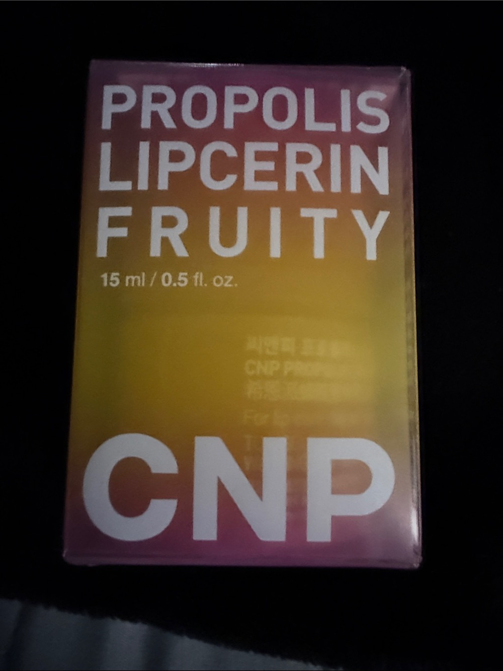 CNP Propolis Lipcerin Fruity Lip Oil - Pink/Orange Gradient